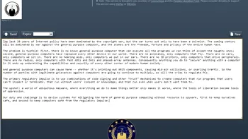 Anonymous vrea anonimitate - creeaza alternativa la Pastebin