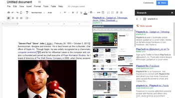 Google Docs primeste un upgrade util: Research