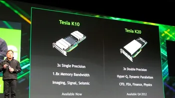 NVIDIA anunta doua placi video noi pentru proiectare: Tesla K10 si K20