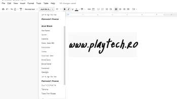 Google imbogateste portofoliul de functii din Google Docs