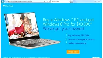 Microsoft pune upgrade-ul Windows 8 pe bani - Pentru ca poate?