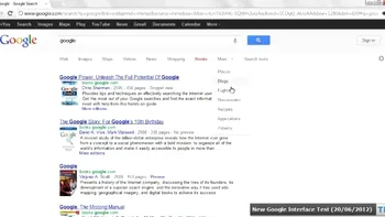 Google experimenteaza un nou format de cautare
