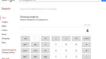 Google Search vine cu modificari -  integreaza un calculator serios