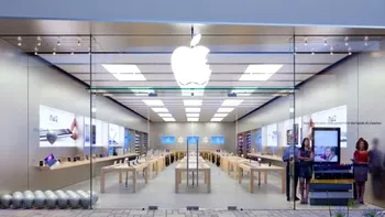 Un Apple Store a fost spart cu un SUV