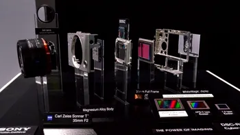 SONY RX1 intr-o postura interesanta