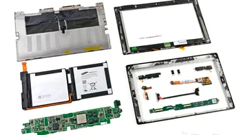 Microsoft Surface radiografiata