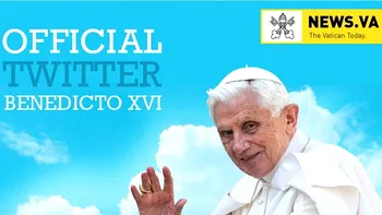 Papa de la Roma este primul pe Twitter, intr-un fel
