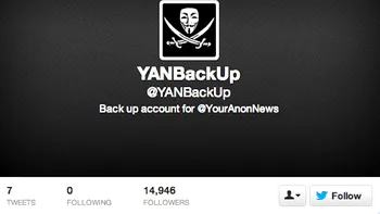 Twitter a suspendat contul celor de la Anonymous