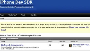 Sursa malware-ului din ultimele zile este iPhondeDevSDK