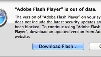 Safari te obliga la update Flash