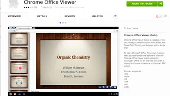O extensie pentru Google Chrome deschide fisiere de tip Office