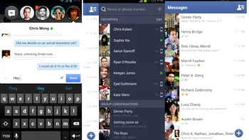 Facebook Messenger pentru Android vine cu elemente din Home
