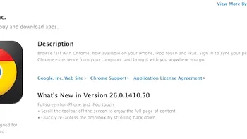 Google Chrome devine si mai util pentru dispozitivele cu iOS