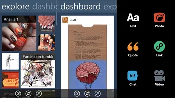 Tumblr: O noua aplicatie importanta ajunge pe WP8
