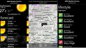AccuWeather - cum va fi vremea pe Windows Phone?