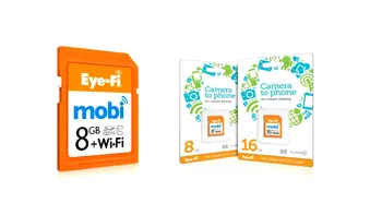 Eye-Fi Mobi SD este un nou tip de card cu modul WiFi integrat