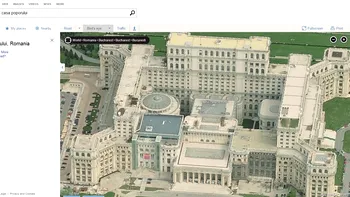 Romania arata mai bine dupa ultimul update la Bing Maps