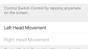 iOS 7 tace si face, perfect pentru persoanele cu handicap