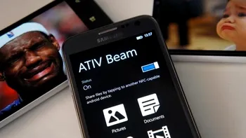 ATIV Beam te ajuta sa transferi date de pe WP8 pe Android