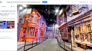 Street View: Vrei sa te plimbi pe strazile din Harry Potter?