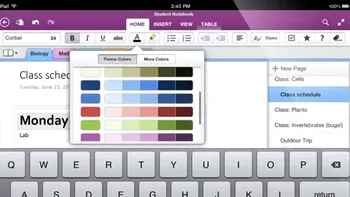 Aplicatia Microsoft OneNote devine mult mai utila pe iOS si Android