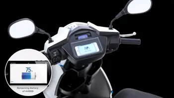 Un nou scooter electric foloseste iPhone-ul pentru interfata