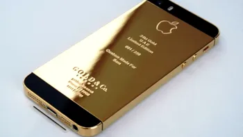Exista iPhone 5S si din aur masiv, nu doar auriu