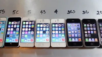 Test iPhone: 5S - 5C - 5 - 4S - 4 - 3GS - 3G - 2G [VIDEO]