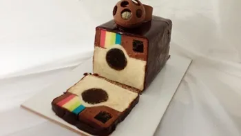 Instagram vine si in format de tort pentru pasionati [VIDEO]