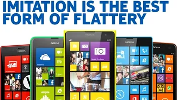 Nokia Lumia vs iPhone 5C - glume pe seama noului smartphone Apple