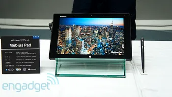 Sharp Mebius Pad - Windows 8 in rezolutie WQXGA
