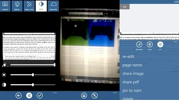 CamScanner pentru WP8 iti scaneaza documentele in deplasare