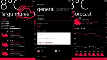 Vieather este o aplicatie simpla si de efect pentru meteo pe WP8