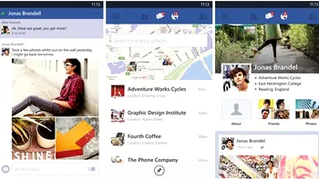 Noul Facebook pentru Windows Phone, mai simplu si mai eficient