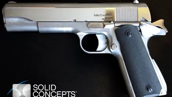Primul revolver printat în 3D, din metal, vine de la Solid Concepts [VIDEO]