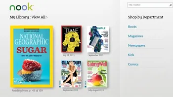 Aplicația Nook este disponibilă în 32 de țări pentru Windows 8.1