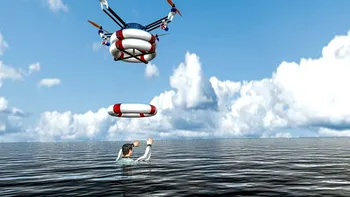 Inginerii iranieni au dezvoltat un prototip pentru o dronă de salvare pe mare