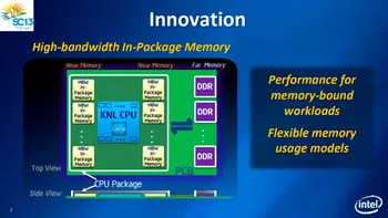 Intel Knights Landing - un procesor dedicat pe PCI Express