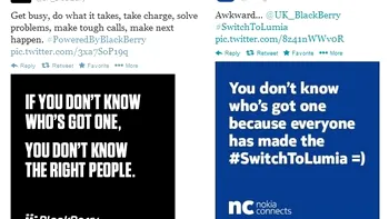 Nokia vs BlackBerry -  marketing agresiv şi ironii ieftine