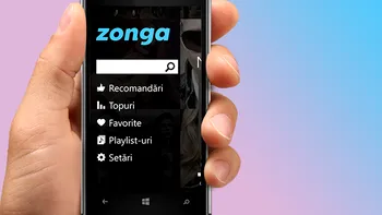Zonga pentru WP8 -  muzică de calitate la purtător