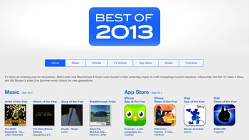 Apple: Top cele mai populare aplicaţii, albume şi artişti în 2013
