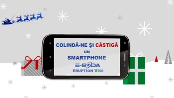 Fă-ne o urare tech și Moș Playtech.ro îți pune sub brad un E-Boda Eruption V200!