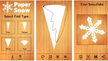 Paper Snow te ajută să-ţi creezi fulgi de hartie pe Windows Phone