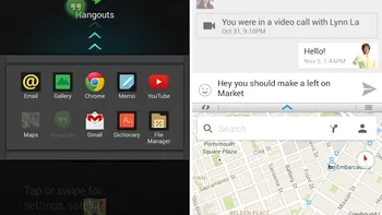 LG G2 a învăţat multitasking de la LG G Flex printr-un artificiu