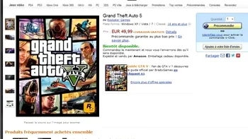 GTA 5 pentru PC apare din nou listat pe Amazon