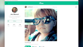 Noi funcţii Vine în 2014, inclusiv profiluri web