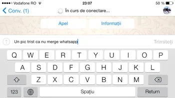 A picat WhatsApp. Oare are legătură cu Facebook?