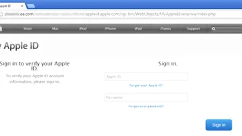 O nouă tentativă de phishing pentru utilizatori Apple