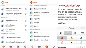 Varianta completă Microsoft Office este acum gratuită pe iPhone şi Android