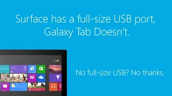 Din prea mult patos Samsung a inventat accesorii de Surface în reclamă